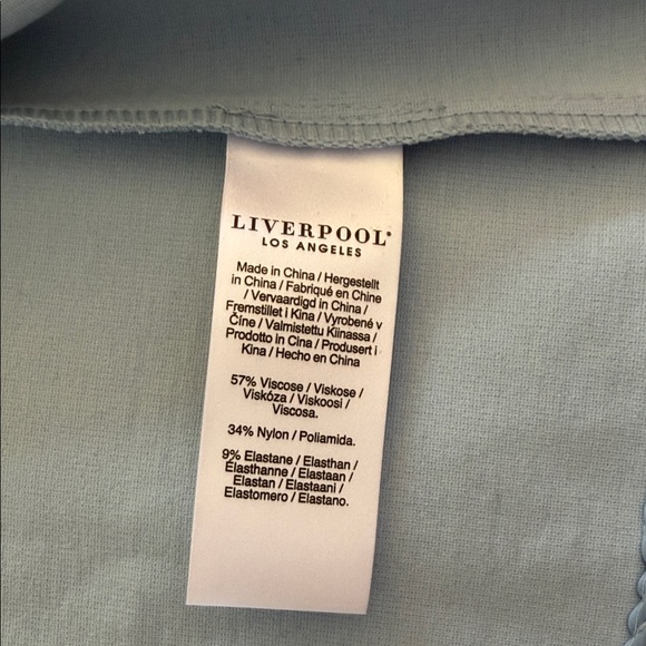 Liverpool Sky Blue Women's Blazer sz S - Picture 8 of 15